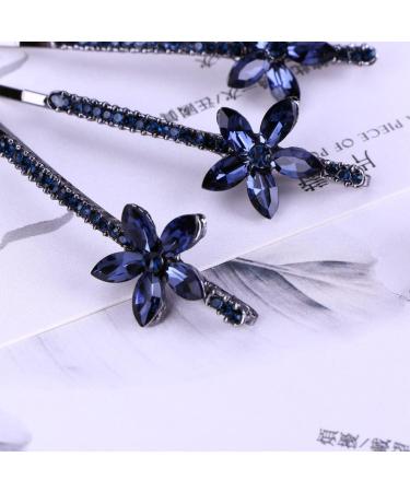 minkissy 4 Pairs Wedding Headpiece for Bride Rhinestones Hair Barrettes Flora Hair Barrette Hair Pins Hair Jewelry Elegant Hairpin Pearl Hair Clips Fashion Hairpin Diamond Pair Clip Miss - Buy Online on GoSupps.com