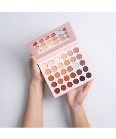 W7 Just Mattes Pressed Pigment Palette - 30 Natural Nude Colours | Vegan Makeup - Buy Online on GoSupps.com