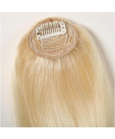 Bangs Hair Clip Clip in Bangs Remy Human Hair Wispy Bang Extention Fringe with Temples Blonde Glonde Hairpiece for Women Clip on Air Bang 4.5in Bangs Clip in Hair(Color:HLH1004-5) - Buy Online on GoSupps.com