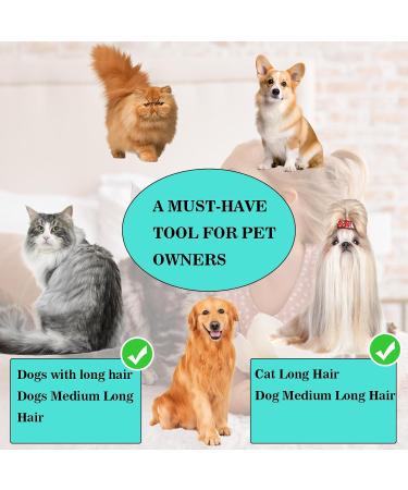 5-Piece Knot Comb Tool Set for Pets | Cat & Dog Hair Removal Comb - Effortlessly Remove Matted Fur - Buy Online on GoSupps.com