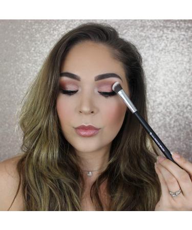 Beauty Junkees Mini Kabuki Makeup Brush Set - 5pc Professional Eyeshadow Brushes for Blending, Concealer, Contour, Highlighter, and Smudging - Cruelty Free - Buy Online on GoSupps.com