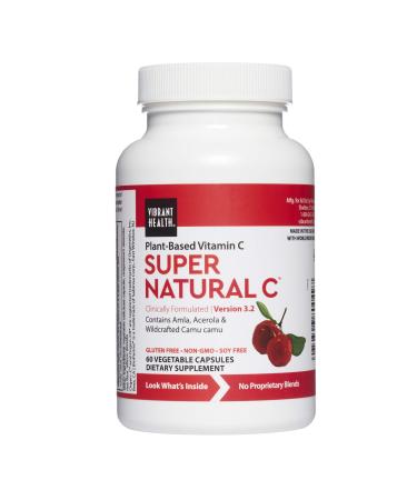 Vibrant Health Super Natural C Version 3.2 60 Vegetable Capsules
