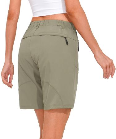 Little Donkey Andy Women's Stretch Quick Dry Hiking Shorts - Silver Sage (Medium) - Buy Online on GoSupps.com