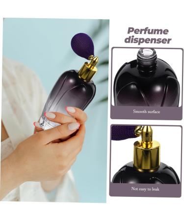 Didiseaon Cosmetic Containers Perfume Bottle Fine Mist Purple Glass Light Bulb Travel Travel Cosmetic Containers 130 ml Purple - Buy Online on GoSupps.com