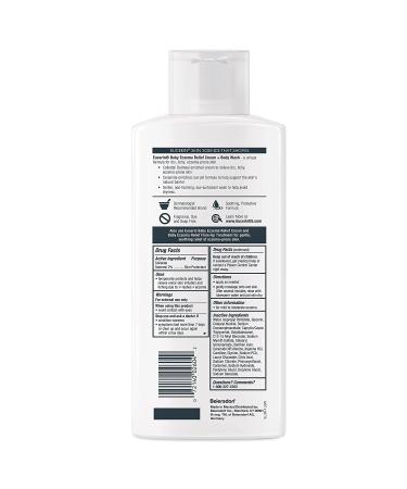 Eucerin Baby Eczema Relief Cream Body Wash & Cream Bundle - 21.5 oz | Soothing Formula for Sensitive Skin - Buy Online on GoSupps.com