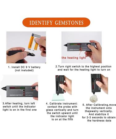 Mollo Diamond Tester Pen - High Accuracy Professional Selector Kit for Novice & Expert | Thermal Conductivity Meter (DT-1) - Buy Online on GoSupps.com