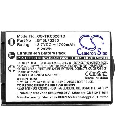 Battery Replacement for URC TRC-820 TRC-1080 RM-2 R100 - High-Quality Replacement Batteries for Remote Controls - Buy Online on GoSupps.com