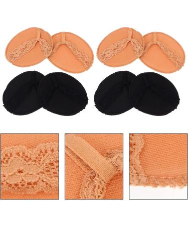 Healifty Non-Slip Forefoot Cushion Pads - 4 Pairs Half Size Toe Protectors for High Heels & Kids - Comfort for Women & Men - Buy Online on GoSupps.com