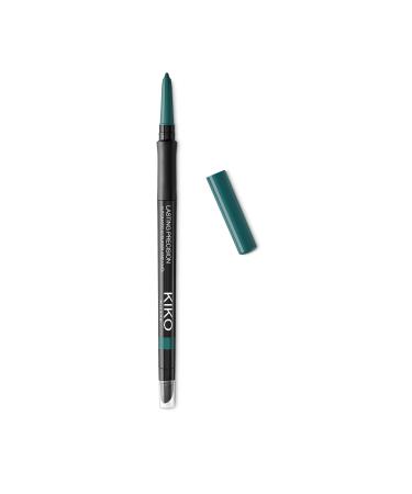 KIKO Milano Lasting Precision Automatic Eyeliner And Kh l 10 | Automatic eye pencil for the waterline and lash line 10 Forest Green