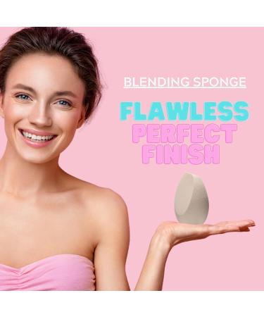 Nanshy Drop of Finesse Make up Blending Sponge for Foundation - Latex-Free - Non-Allergenic - Reusable - For Liquid Cream Powder Foundation Concealer Nude - Buy Online on GoSupps.com