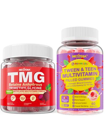 Nextdia Multivitamin TMG Supplements Gummies 3 Pack