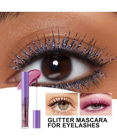  Weqizuerqi Shimmering Mascara | Long-Lasting - Water Resistant Lengthening Curling Smudge-Proof for Women Wedding Date Travel Evening Party - Buy Online on GoSupps.com