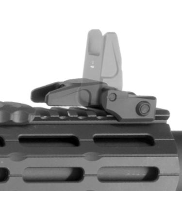 UTG PRO Flip-Up Front Sight - Picatinny Mount - Black - Buy Online on GoSupps.com