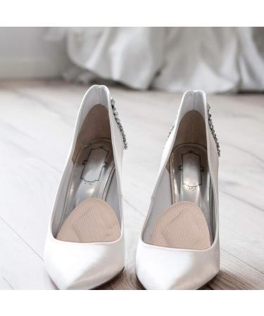 Buy Healifty 3 Pairs Half Size Metatarsal Cushion Pads - Adjustable Forefoot & Heel Pads for Men - Non-Slip Shoe Insole - Skin Color - Buy Online on GoSupps.com