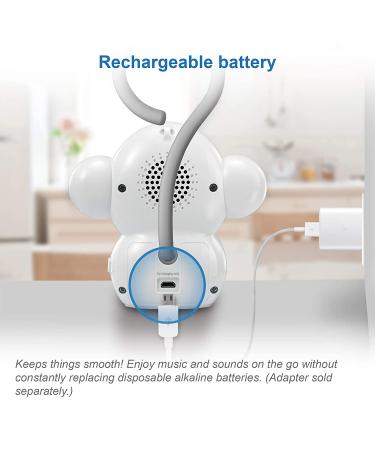 VTech Myla The Monkey Baby Sleep Soother - White Noise Sound Machine with Soft Ambient Sounds, Melodies, Night Light - 1 Count - Buy Online on GoSupps.com