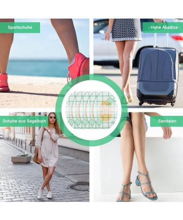 Buy TagarMuser 60pcs Bladder Plaster - Invisible Waterproof Gel for Bubbles Perfect for Running Hiking & Walking - Buy Online on GoSupps.com