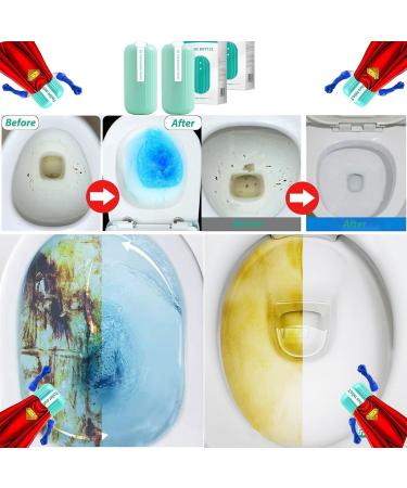 2Pcs Automatic Toilet Cleaner(2 Bottles PACK) Karzy klean Toilet Cleaner Easy to Clean Leaving Your Toilet Looking Fresh (2) - Buy Online on GoSupps.com
