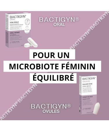 Bactigyn Oral - Probiotiques flore Intime - 4 souches de lactobacilles - 4 10 UFC par g lule - quilibre microbiote & confort f minin - Fabriqu en France - 30 g lules - Buy Online on GoSupps.com