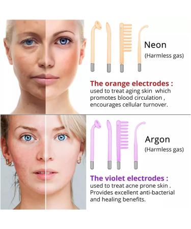 Machine faciale haute fr quence d' cran tactile for des soins de la peau d'acn d'argon de n on de baguette magique d' lectroth rapie de visage de cheveux ( Color : 4 in 1 Red-Black Size : 0 ) - Buy Online on GoSupps.com