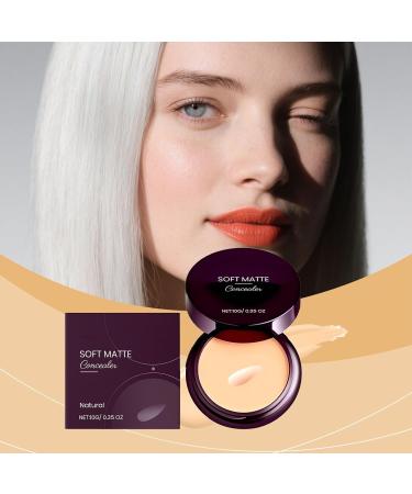 High Coverage Camouflage Cream Waterproof Concealer Cream Long Lasting Lightweight 10G Water Resistant Cream for Daily Use Morning Travel Outdoor Natural color - Buy Online on GoSupps.com