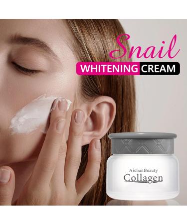 33 50 g snail cream day and night antiwrinkle care with snail mucus extract a moisturizing repair cream regenerates the skin and intensively moisturizes - Buy Online on GoSupps.com