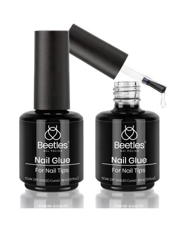 Beetles 2 in 1 Nail Glue & Base Gel Kit with Smart Sensor Lamp for Fast Nail Extension - Buy Online on GoSupps.com