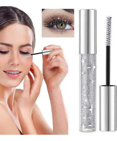  Generisch Liquid glitter mascara - Shiny and glossy mascara - For eyes - Glitter mascara - Long-lasting - Smudge-proof - Charming sparkling eye makeup - 5g - Buy Online on GoSupps.com