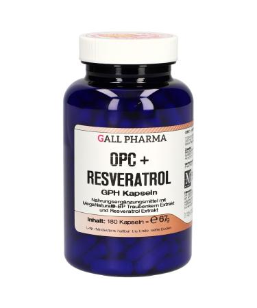 Gall Pharma OPC + Resveratrol GPH capsules 180 capsules