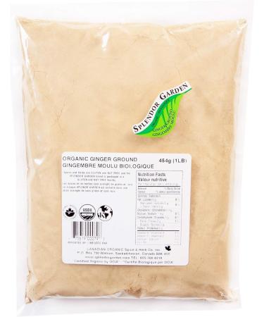 Splendor Garden Organic Beet Root Powder - 454 g & Organic Ginger Ground 454.0 Gram Organic Beet Root Powder + Ginger Ground - Buy Online on GoSupps.com