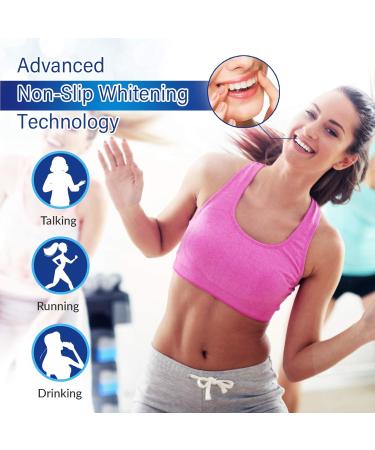  Vinmall 14 strips 28 pieces teeth whitening 5D white professional teeth whitening white teeth strips help eliminate / smoking / coffee / soda / stained wine mint flavor - Buy Online on GoSupps.com