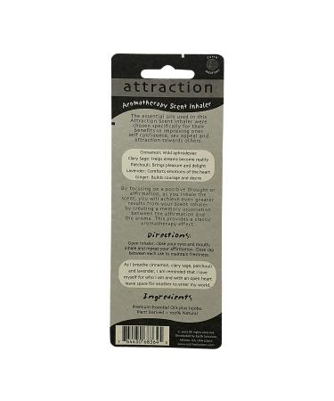 Earth Solutions Aromatherapy Inhaler | Personal Essential Oil Diffuser for Attraction | Calm Essential Oil Blend with Positive Affirmations | Best Essential Oil for Mindfulness - Buy Online on GoSupps.com