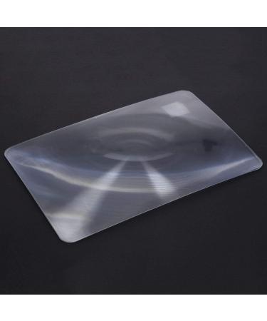 Plauauyt Magnifier Fresnel Lens Page 3X Magnifying Sheet 180x120x0.5mm - Buy Online on GoSupps.com