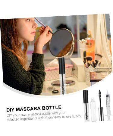 HAPINARY 12pcs Mascara Tube Lash Kits Empty Eyelash Tube Eyelash Cream Tube Refillable Tubes Clear Plastic - Buy Online on GoSupps.com
