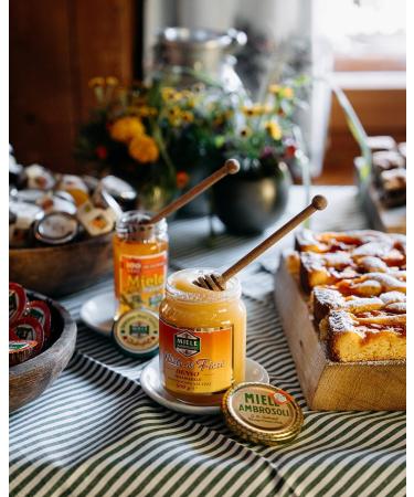 Ambrosoli Dense Flower Honey Spalmabile Honey de fleur dense Honey 500 g Glass - Buy Online on GoSupps.com