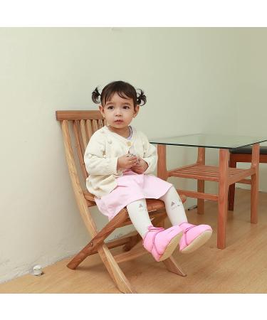 LACOFIA Baby Anti-Slip Winter Slipper Boots - Pink (12-18 Months) - Buy Online on GoSupps.com