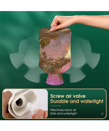 Dragon Hot Water Bottle with Plush Cover - Hand Warmer for Adults & Children | 26.5x15.3cm - International Shipping Available - Buy Online on GoSupps.com