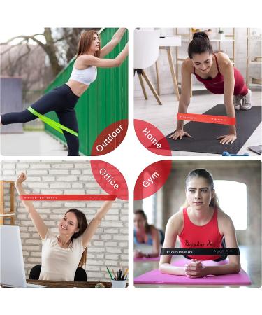 8-Piece Honmein Resistance Bands Set for Home Fitness - 5 Levels, Natural Latex, Instruction Guide & Carry Bag - Buy Online on GoSupps.com