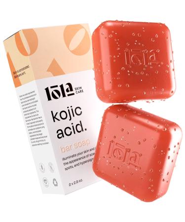 Lola Skincare            * Kojic Acid Soap - Skin Whitening Soap with Natural Turmeric Root and Orange Oil  Kojic Acid Soap for Skin Lightening  Whitening & Brightening with Papaya Extract