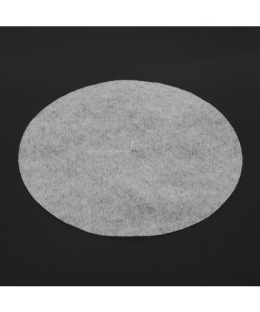 60 Pieces Heat-Resistant Food Oil Absorption Baking Paper - One-Way Round Filter for Frying Soups & Cooking - Buy Online on GoSupps.com