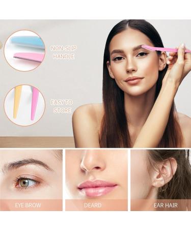 36 Pieces Eyebrow Razors - Multicolor Eyebrow Shaper & Facial Trimmer for Women | Precision Hair Removal - Buy Online on GoSupps.com