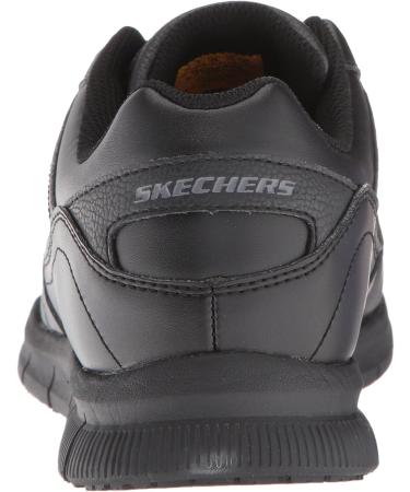 Skechers Women's Nampa-Wyola Food Service Shoe - Size 8, Black Polyurethane - Buy Online on GoSupps.com