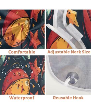 Beard Bib Apron for Men | Hair Catcher & Shaving Aid | Perfect Father's Day & Christmas Gift | Unique Sports Balls & Pentagram Design - Buy Online on GoSupps.com