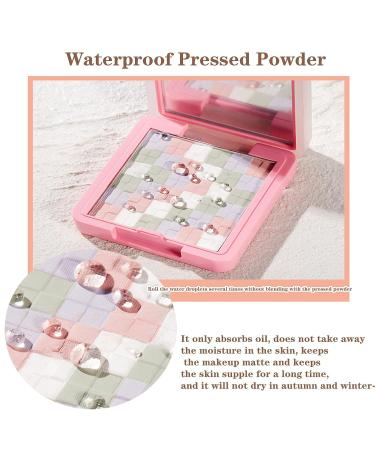 Matte Setting Powder for Long-lasting Oil Control and Color Correction - Lightweight, Waterproof, and Smooth Finish | Pressed Makeup Powder for Brightening and Even Tone - Buy Online on GoSupps.com