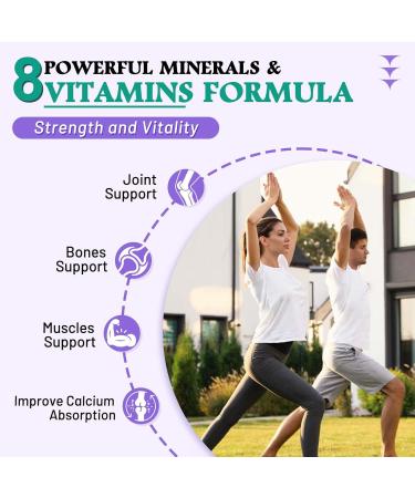 High Absorption Calcium Gummies Sugar Free Calcium Magnesium Supplement with Potassium Vitamin D3 for B0ne & Teeth Strength Muscle Function - Vegan Elderberry Flavor 60 Cts Sweet Elderberry 60 Count (Pack of 1) - Buy Online on GoSupps.com