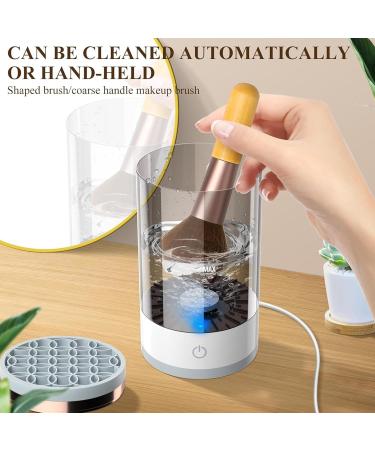 Electric Makeup Brush Cleaner - Automatic & Portable | Fits All Brush Sizes | Perfect Gift for Wife & Girlfriend - Buy Online on GoSupps.com