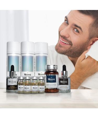 Mossi London 2 Months Set: Scalp Serum, Hair Loss Shampoo, Hair Vitamins & Oil - Promotes Hair Growth for Men & Women - 60 Days Supply - Buy Online on GoSupps.com