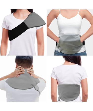 Small Heating pad Back Pain Relief with Strap  9.4x 16 Moist Heat Options  2 Hour Auto-Off Electric Heated Pad  Heated Back Wrap for Neck Shoulder Lumbar  Waist  Abdomen Pain Relieve by ZXU