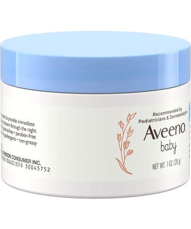 Aveeno Baby Eczema Therapy Nighttime Balm | Colloidal Oatmeal & Ceramide | Soothes Dry, Itchy Skin | Hypoallergenic, Fragrance-Free | Travel Size - 1 oz - Buy Online on GoSupps.com