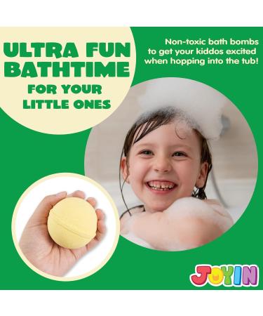 JOYIN Bath Bombs with Rubber Ducks Toy 6 Pack - Kids Bath Fizzies Set for Birthday & Christmas - Buy Online on GoSupps.com