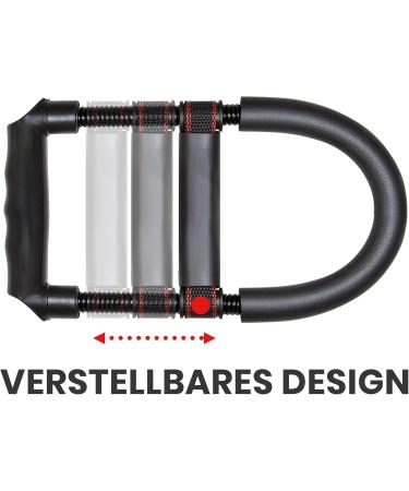 Adjustable Hand Expander & Wrist Trainer - Strengthen Forearms at Home | Metal & Plastic Design - Buy Online on GoSupps.com